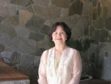 Neda outside condo