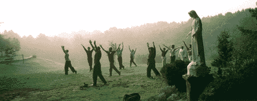 Qigong at sunrise